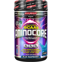 Allmax Nutrition AminoCore 1000 Grams Blue Raspberry