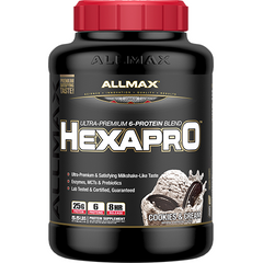 Allmax Nutrition HexaPro 5.5 Lbs Cookies & Cream