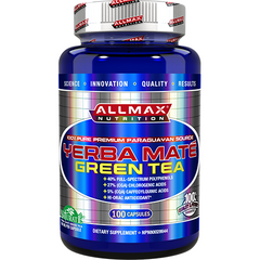 Allmax Nutrition Yerba Mate Green Tea 500mg 100 Caps